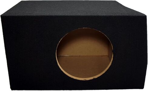 Alpine Compatible with 2005-2014 Ford Mustang Trunk Corner Sealed Single 10" W10S4 Loaded Subwoofer Stereo Sub Box Enclosure Car Audio Bundle 250W RMS 4 Ohm in Saudi Arabia