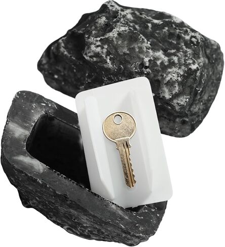 Spare Key Hider Outdoor Rock Shape Hide a Key Outside Garden Decoration Key Hider Holder for House Outdoor Yard Patio in Saudi Arabia