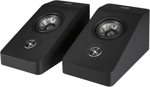 Polk Audio Reserve R900 Height Module, Dolby Atmos Speakers for 3D, Multidimensional Sound, 1" Pinnacle Ring Tweeter & 4" Turbine Cone Woofer, Hi-Res Certified, IMAX Enhanced, Wall Mountable, Black in Saudi Arabia