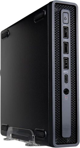Envision M1 Barebones MiniPC: ASUS H610 DDR5 Mini-ITX | Intel LGA 1700 للجيل الرابع عشر والثالث عشر والثاني عشر | AX210 واي فاي | 120 واط مزود الطاقة | كمبيوتر صغير الحجم وصغير الحجم لمحطات العمل المنزلية والمكتبية والتجارية in Kuwait