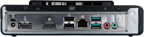 Envision M1 Barebones MiniPC: ASUS H610 DDR5 Mini-ITX | Intel LGA 1700 للجيل الرابع عشر والثالث عشر والثاني عشر | AX210 واي فاي | 120 واط مزود الطاقة | كمبيوتر صغير الحجم وصغير الحجم لمحطات العمل المنزلية والمكتبية والتجارية in Kuwait