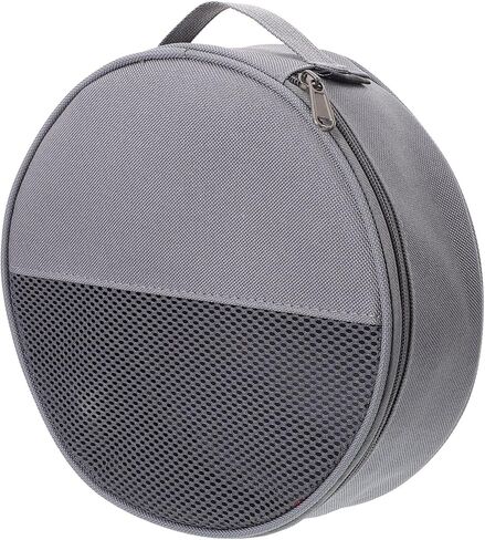 SUPVOX Camping Dish Bag Outdoor Tableware Container with Mesh Grid Organizer and Zipper Closure Portable Plate Storage Bag 8.66X8.66X2.36 Inch for Hiking Picnic and Camping in Saudi Arabia