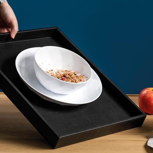 silwy® Universal Magnetic Plates (Set of 2) High-Tech Plastic - Perfect for Camping, Caravaning and Boating - Non-Slip Crockery Stackable without Any Rattling in Saudi Arabia
