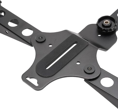 Camera Shoulder Support Rig Stabilizer Kit for DSLR Camcorders with Adjustable Handle Grip Cushioned Shoulder Pad Aluminum Alloy Foldable Lightweight for Vlog in Saudi Arabia