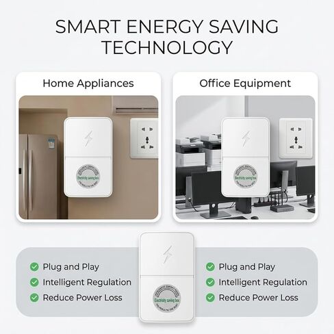 4 Pack Stopwatt SmartPlug Device, Stop Watt Device Plug-in for Home & Office US Plug 90V-250V 30KW in Saudi Arabia
