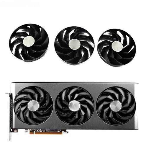 مروحة بطاقة فيديو 95 مللي متر FD10015M12D RX7900XT لـ Sapphire Nitro + AMD Radeon RX 7900 XT 7800XT مروحة تبريد بطاقة الرسومات in Kuwait