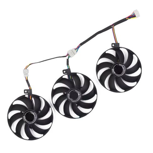 مروحة تبريد لبطاقة الرسومات 87 مم بديلة لـ ASUS ROG Strix RTX 2080 2080 Super RTX 2080Ti RTX2070 Super RTX 2060 RX 5700 RX 5700XT مروحة تبريد in Kuwait