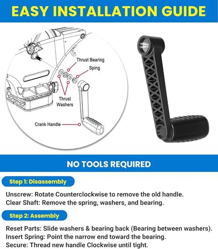 3994210 مجموعة ذراع ومقبض Downrigger لـ Cannon Manual Downriggers 2013 والأحدث - متوافق مع Uni-Troll 10 STX، و10 STX TS، وEasi-Troll ST in Kuwait