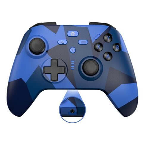 BETMI لوحدة تحكم Xbox اللاسلكية مع مقبس صوت مدمج/Turbo/Hall Effect Joysticks/Macro/Dual Vibration، لوحة ألعاب 2.4 جيجا هرتز متوافقة مع Xbox One، Xbox Series X/S، Xbox One X/S، الكمبيوتر الشخصي (أزرق) in Kuwait