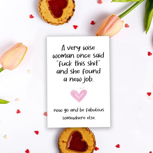 Funny Congrats New Job Card Gift for Her Women, Female Coworker Leaving Card Gift, Bestie Friend Office New Job Cards for Coworker Manager in Saudi Arabia