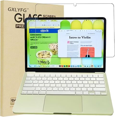 واقيات شاشة من الزجاج المقوى متوافقة مع أجهزة MacBook Neo، مقاس 13 بوصة مضادة للخدش، خالية من الفقاعات، صلابة 9H in Saudi Arabia