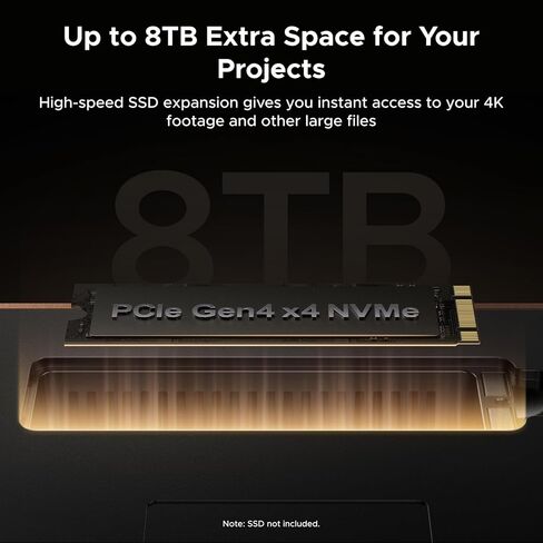 محطة إرساء UGREEN Maxidok Thunderbolt 5، قاعدة Revodok 17 في 1 TBT5، نقل بيانات 120 جيجابت في الثانية، 8 تيرابايت M.2 NVMe SSD، فردي 8K/Dual 6K@60 هرتز، شحن 140 وات، 2.5 جيجابت، نظام تبريد لأجهزة الكمبيوتر المحمولة TBT5/4 in Saudi Arabia