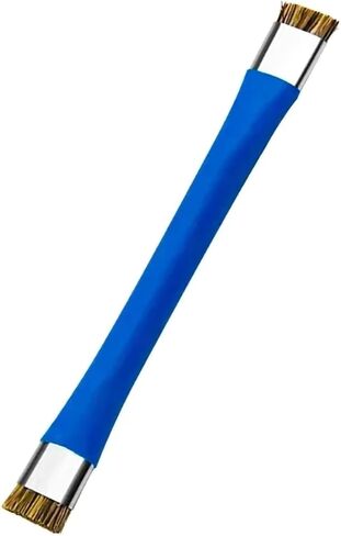 2Pcs Double Head ESD Safe Brush, Anti-Static Phone Motherboard PCB Cleaning Brush for Mobile Phone PC Repair Electronic Components Circuit Board IC Clean Remove Glue Tools,Blue in Saudi Arabia