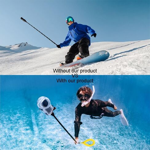 Waterproof Action Camera Float Strap for Combination of Invisible Selfie Stick (10″-60″) & Insta360 X5/X4/X3/Ace Pro 2 in Saudi Arabia