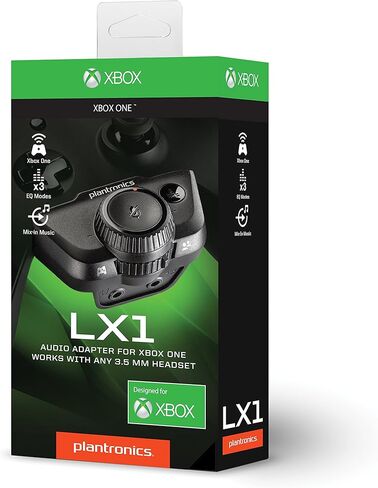 Plantronics Audio Adapter, RIG LX1 Advanced Audio Adapter for Gaming Headsets with Dual Audio Mixer and Fingertip Controls in Saudi Arabia
