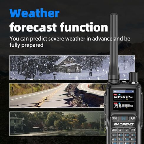Baofeng Radio UV-5R Mini Ham Radio Handheld Long Range Two-Way Emergency Radio with USB-C Rechargeable & APP Programming | NOAA Weather Radio Scan, 999 Channels, Dual PTT, Survival & Outdoor in Saudi Arabia
