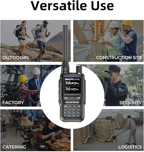 Baofeng Radio UV-5R Mini Ham Radio Handheld Long Range Two-Way Emergency Radio with USB-C Rechargeable & APP Programming | NOAA Weather Radio Scan, 999 Channels, Dual PTT, Survival & Outdoor in Saudi Arabia