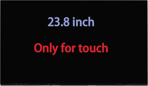 23.8" Screen Replacement Compatible with HP 24-df0076 LCD Display Touch Screen Replacement (Only for Touch Screen) in Saudi Arabia