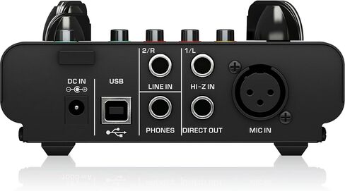 Behringer TUBE ULTRAGAIN MIC500USB مضخم صوت أنبوبي مفرغ مع تقنية النمذجة Preamp وواجهة USB/الصوت in Saudi Arabia