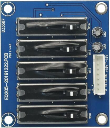 Stereo 5-band Equalizer Board 5-segment Audio Tone Preamplifier Board Module in Saudi Arabia