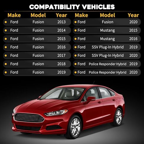DS7Z-18808-F Front Door Round Speaker Assembly Fit for Ford Fusion 2013-2020 Fit for Ford Mustang 2015 2016 Replaces DS7Z-18808-D DS7Z-18808-A in Saudi Arabia