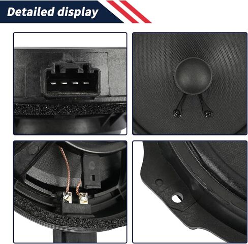 DS7Z18808D DS7Z-18808-F Round Speaker Assembly Compatible with Ford Fusion 2013 2014 2015 2016 2017 2018 2019 2020, Left Driver or Right Passenger Side Door Speaker Assembly Replacement in Saudi Arabia