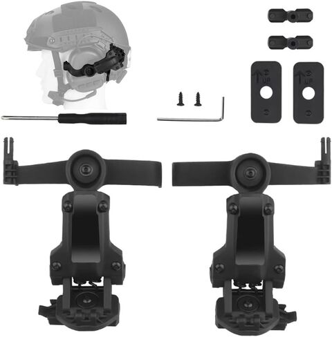 Tactical Headset Rail Adapter for Earmor M32 M31, Helmet ARC Mount Compatible with Ops-Core FAST, Team Wendy EXFIL in Kuwait