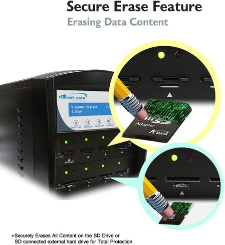 Vinpower Digital SDShark SD & MicroSD Duplicator - 3 target in Saudi Arabia