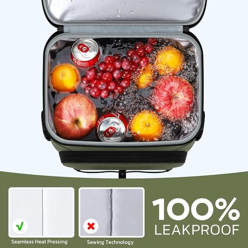 Realcool Backpack Cooler，33 Cans Insulated Leakproof Soft Cooler Bag Lightweight Camping Beach Lunch Backpack for Men Women in Saudi Arabia