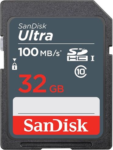 SanDisk 32GB Ultra 100MBs SDHC Memory Cards, 6-Pack, Bundle with Green Extreme USB 3.0 Type-A and Type-C OTG Card Reader in Saudi Arabia