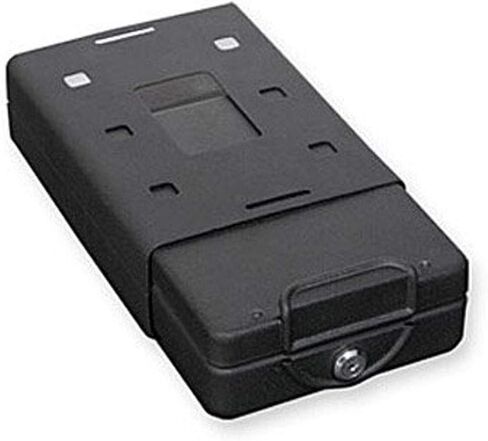 Bulldog Cases Car Safe with Key Lock, Mounting Bracket and Cable in Black , 8.2 x 5.9 x 2.2 inches in Saudi Arabia