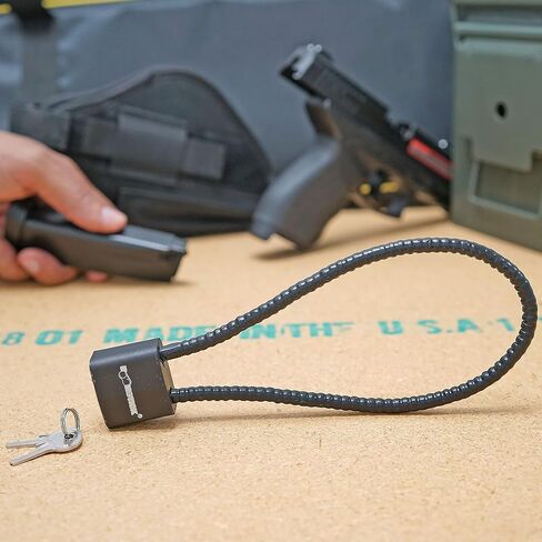 قفل مسدس كابل BOOMSTICK، كابل فولاذي آمن لبندقية الزناد in Saudi Arabia