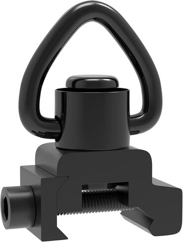 1" Picatinny Rail QD Sling Swivel Mount, 360 Degree Rotation Quick Detach Attachment with Push Button for Two Point Sling in Saudi Arabia