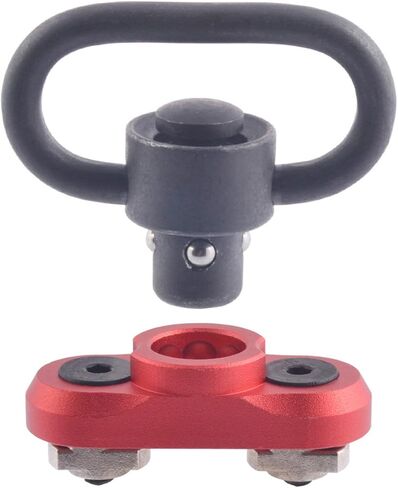 JIALITTE Mount Standard QD Swivel 1.25 Inch Adapter for Mlok Rail System (Red) in Saudi Arabia