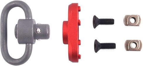 JIALITTE Mount Standard QD Swivel 1.25 Inch Adapter for Mlok Rail System (Red) in Saudi Arabia