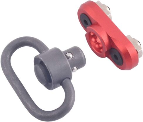 JIALITTE Mount Standard QD Swivel 1.25 Inch Adapter for Mlok Rail System (Red) in Saudi Arabia