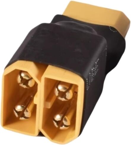 XT60 T-Plug Parallel/Series Adapter 2 Male to 1 Female / 1 Male to 2 Female(XT60 Series 1F 2M) in Saudi Arabia