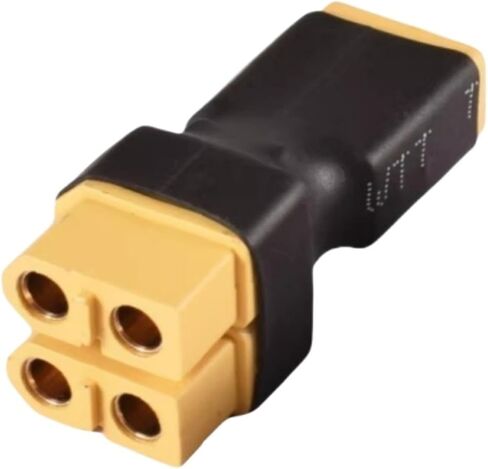 XT60 T-Plug Parallel/Series Adapter 2 Male to 1 Female / 1 Male to 2 Female(XT60 Series 1F 2M) in Saudi Arabia