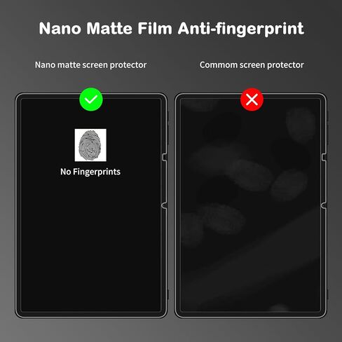 Anti-Glare Screen Protector for TCL NXTPAPER 11 Plus Tablet 11.5" (Model:9469X), Anti Fingerprint, Anti Scratch, Paper Feel Nano Matte PET Soft Film, 2-Pack (Matte) in Saudi Arabia