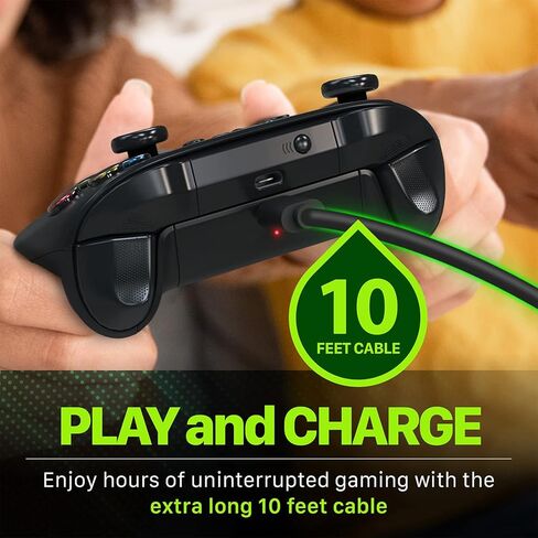 حزمة بطارية Fosmon قابلة لإعادة الشحن متوافقة مع وحدات تحكم Xbox Series X/S (ليست لجهاز Xbox One / 360) (عبوتان)، تعمل مع قاعدة شحن Fosmon C-10765/C-10769/C-10773/C-10774 - أسود in Kuwait