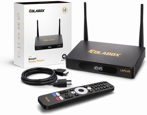 2026 COLABOX L2 Plus, with Voice Remote, HDMI Cable, Power Cord, and User Manual, Super HD in Saudi Arabia
