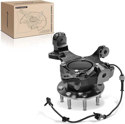 A-Premium Front Right Steering Knuckle & Wheel Bearing Hub Assembly Compatible with Chevrolet Silverado 1500 HD, Suburban 2500, Avalanche 2500 & GMC Sierra 1500 HD, Yukon XL 2500, RWD, Passenger Side in Saudi Arabia