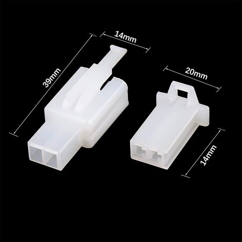X AUTOHAUX 4 Sets 2.8mm 2 Pin Car Electrical Wire Connector Male Female Terminal Housing in Saudi Arabia