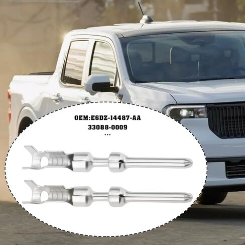 SING F LTD 20Pcs Car Wedgelock Terminals E6DZ-14487-AA 33088-0009 Compatible with Ford 24.2x1.5mm Male in Saudi Arabia