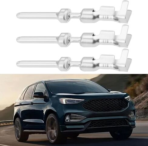 SING F LTD 20Pcs Car Wedgelock Terminals E6DZ-14487-AA 33088-0009 Compatible with Ford 24.2x1.5mm Male in Saudi Arabia