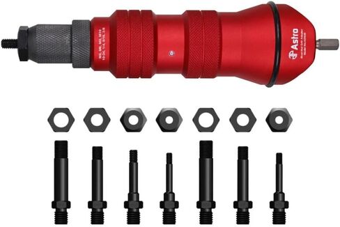 مجموعة أدوات محول مثقاب برشام ADN38 XL من Astro Pneumatic Tool - سعة 3/8 بوصة in Kuwait