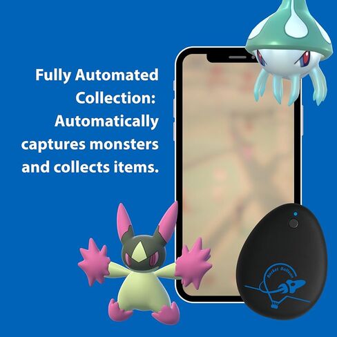 Rocket Balloon Auto Walking Device for iOS Auto Catch and Auto Item Collection Smart Walking and Point to Point Movement with Dedicated App Route Continuation and Cooldown Protection in Saudi Arabia
