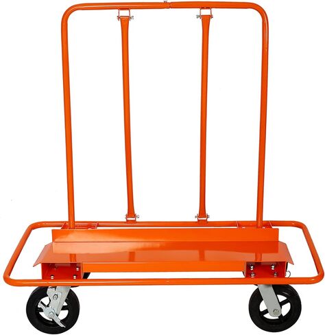 Heavy Duty Drywall Cart, Steel Panel Dolly with 4 Swivel Casters, 2400 lbs Capacity, for Drywall, Plywood, Sheetrock in Saudi Arabia