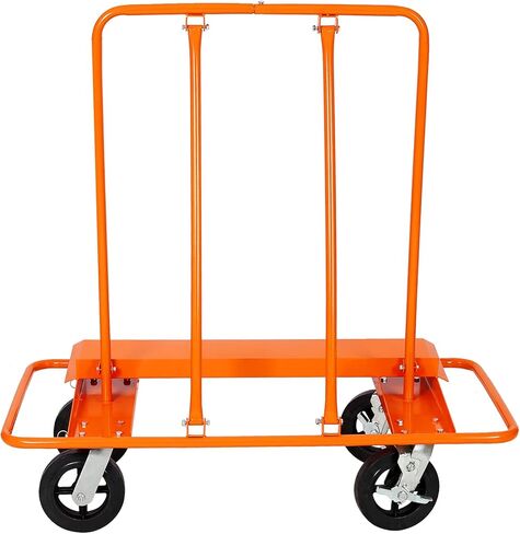 Heavy Duty Drywall Cart, Steel Panel Dolly with 4 Swivel Casters, 2400 lbs Capacity, for Drywall, Plywood, Sheetrock in Saudi Arabia