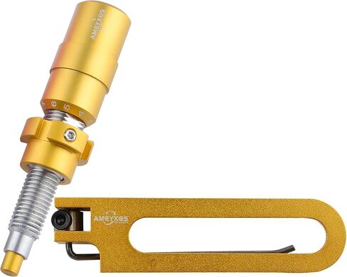 Magnetic Arrow Rest & Plunger Set - Wrap Around Arrow Rest for Target Recurve Bow and Barebow, CNC Machined Aluminum with Adjustable Spring Tension for Archery Training and Competition in Saudi Arabia